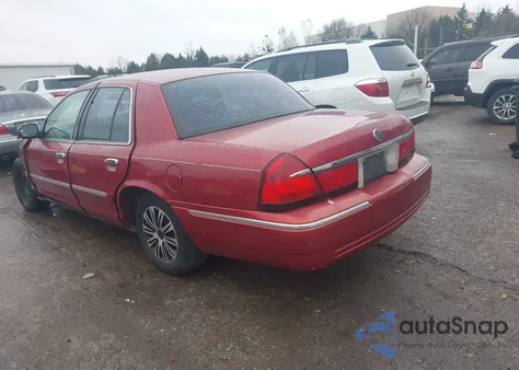 1999 Mercury Grand Marquis Gs z USA, uszkodzony, nr VIN 2MEFM74W5XX683782